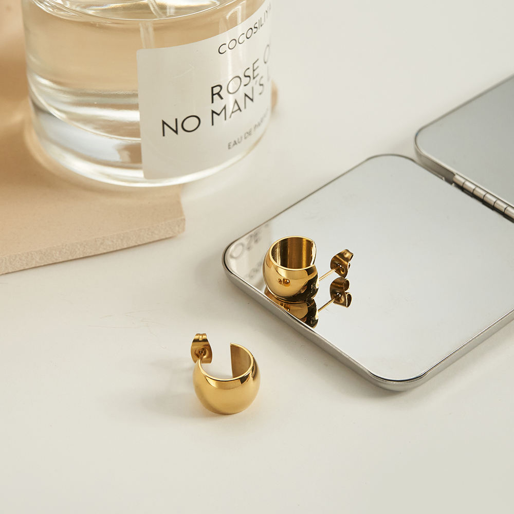 Empress Round Earrings