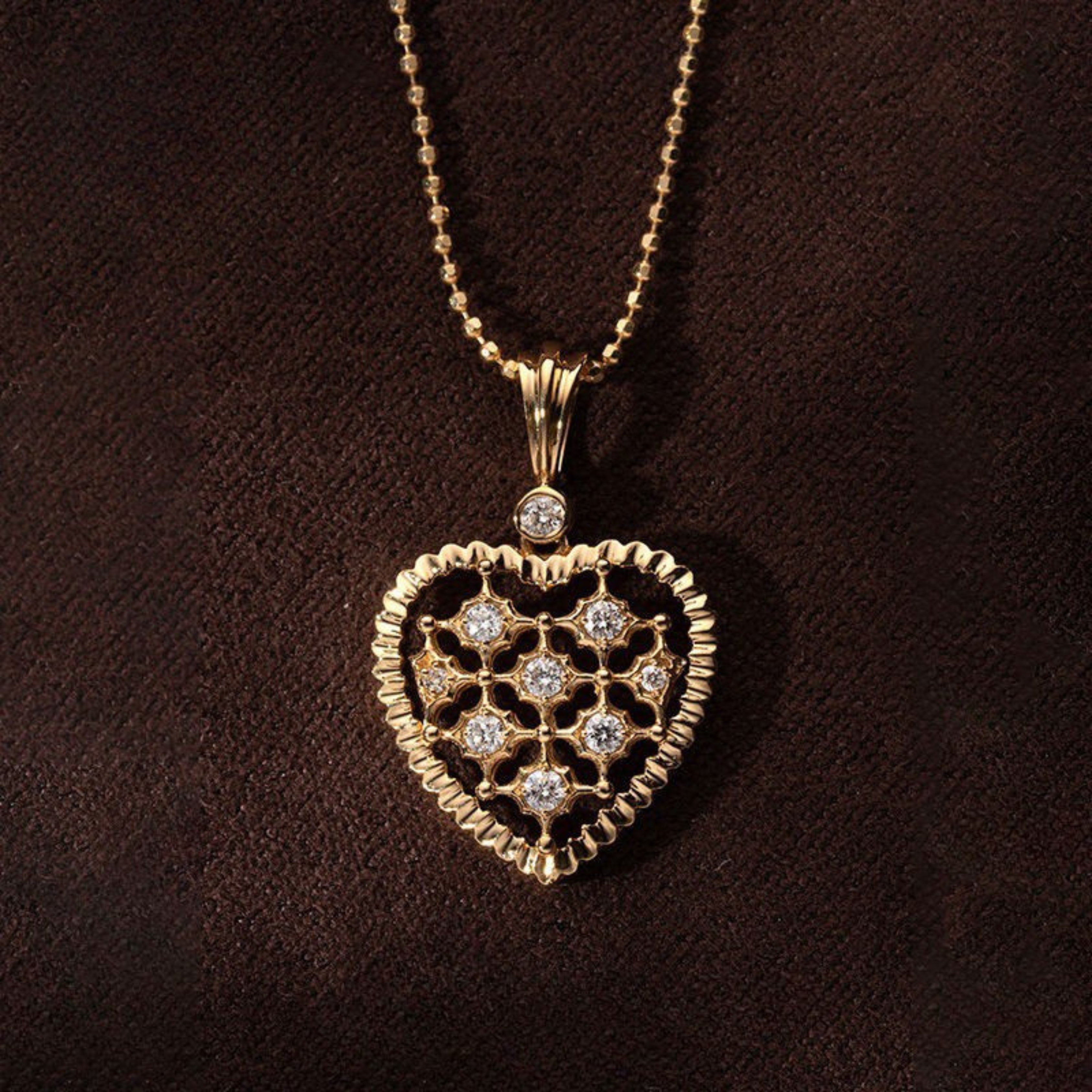 Heart Maze Pendant