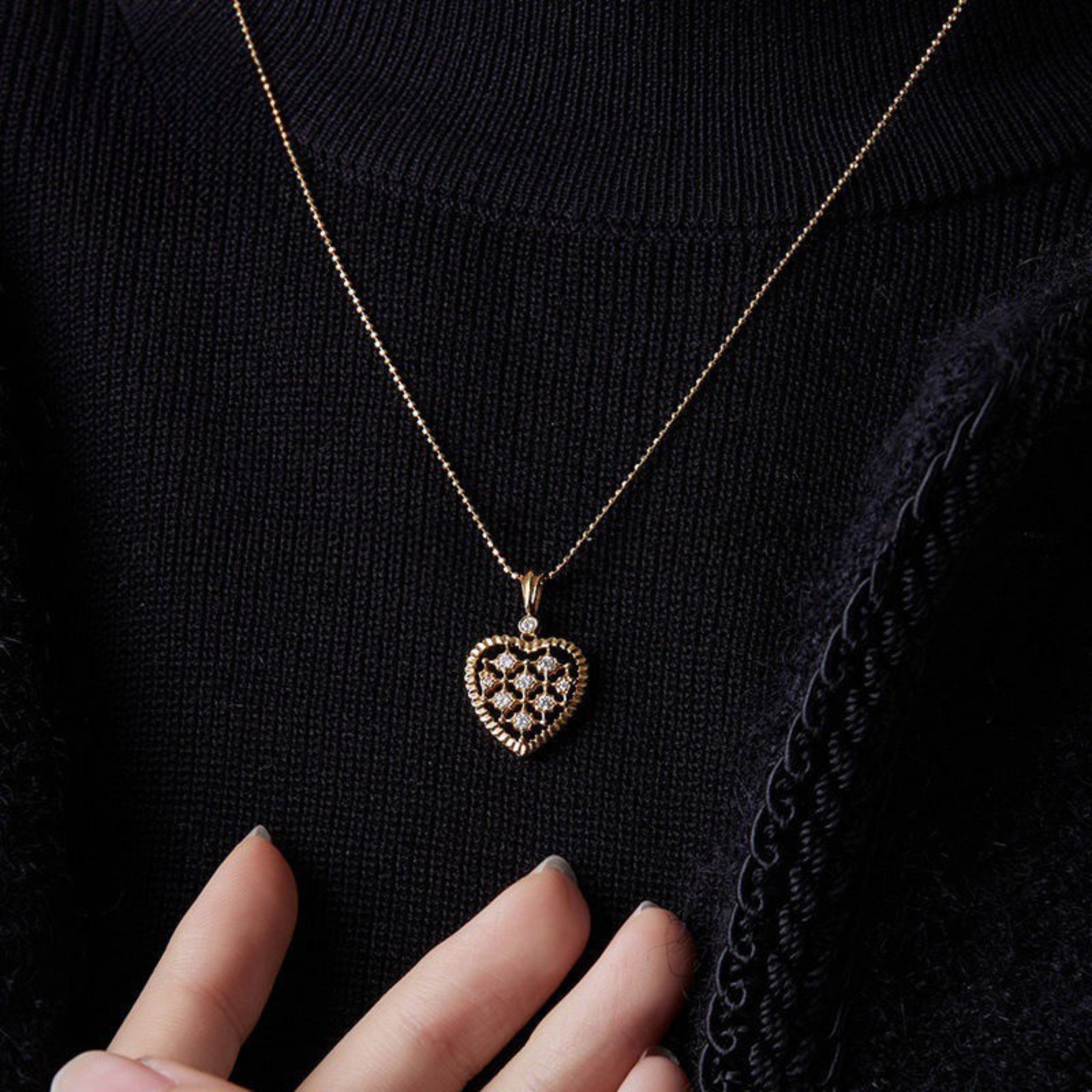 Heart Maze Pendant