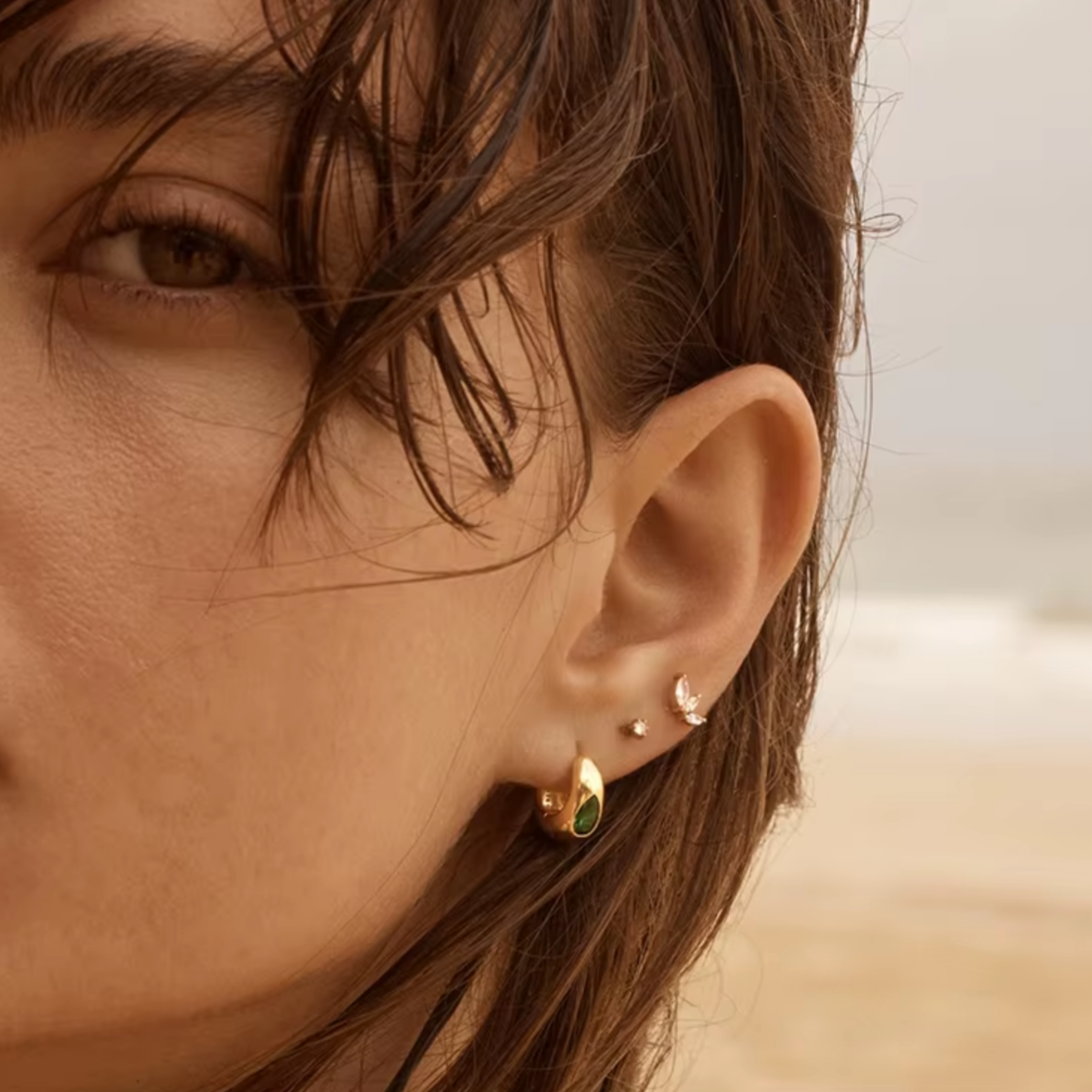 Aureum Verdant Hoops