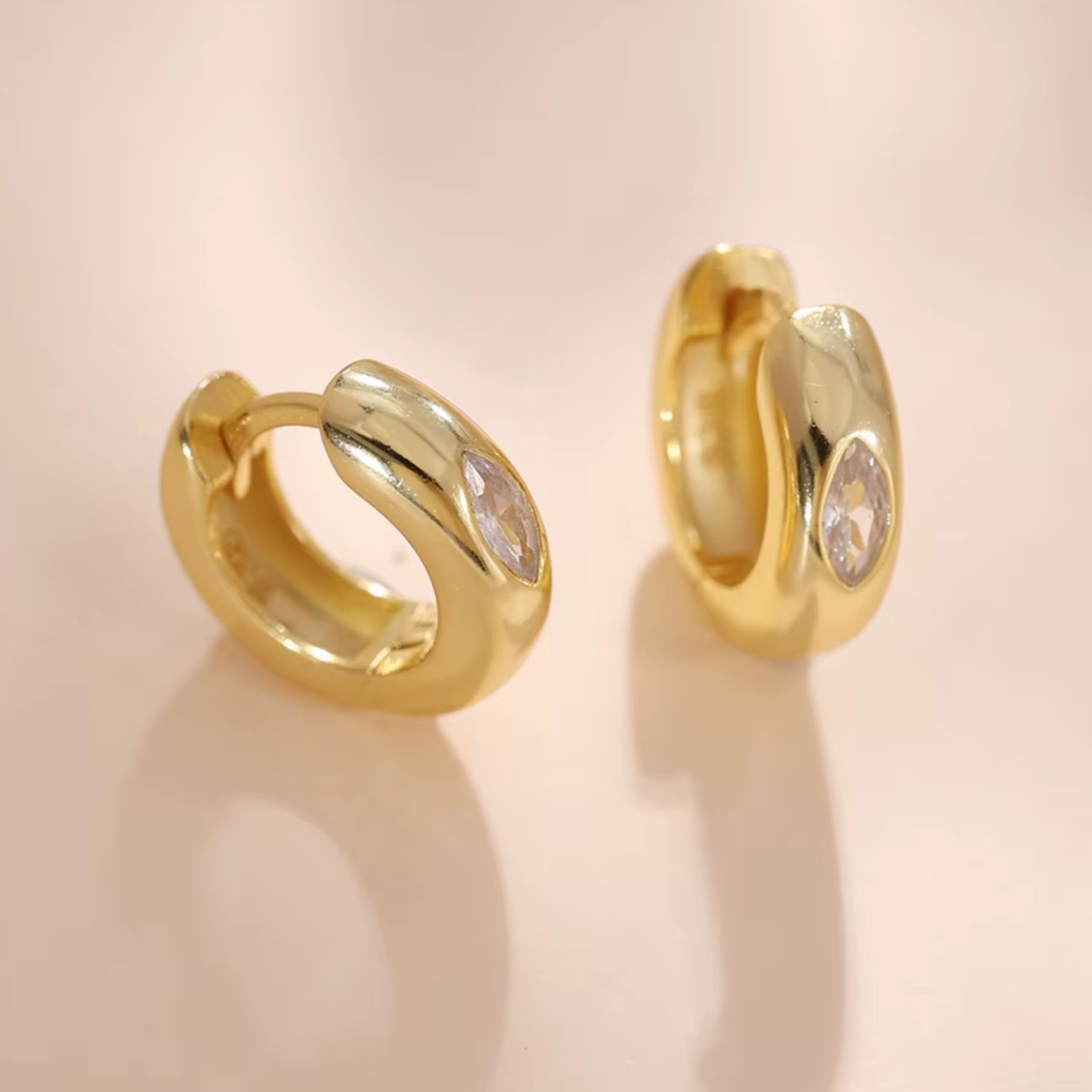 White Ember Earrings