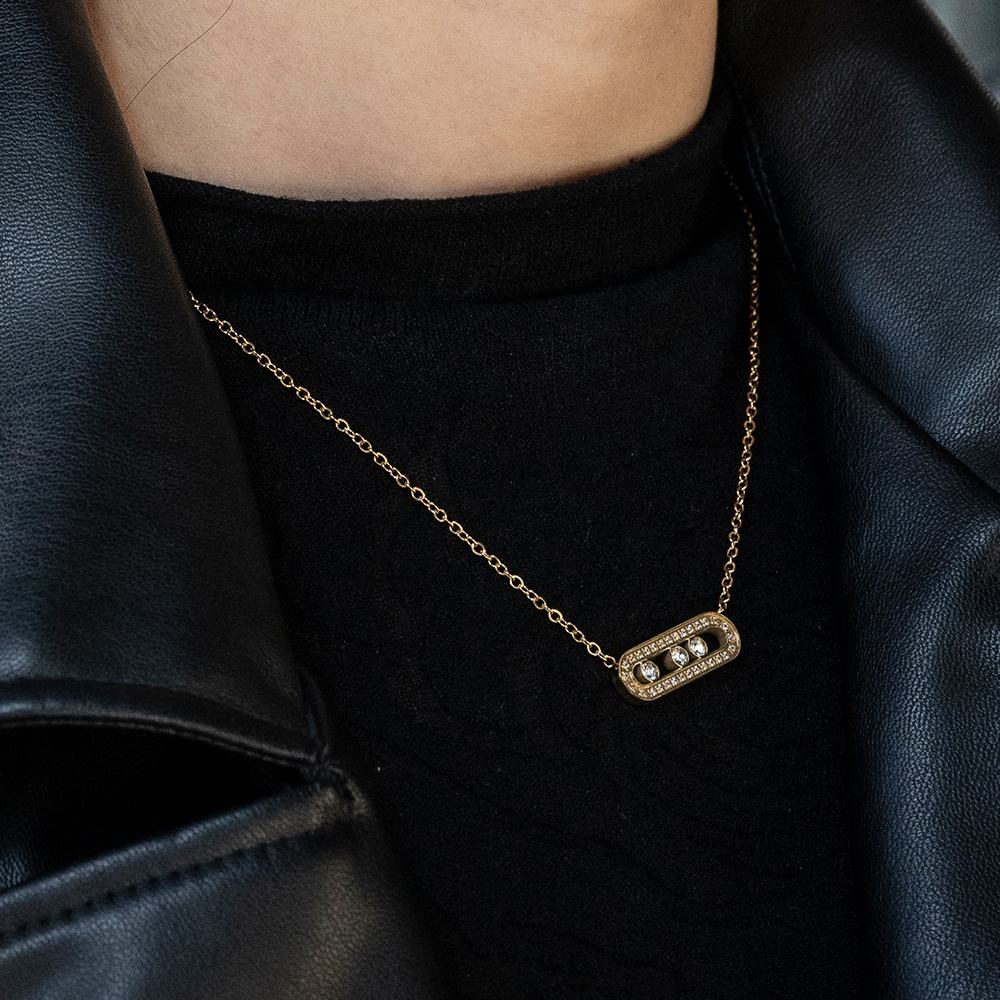 Brilliance Bar Necklace