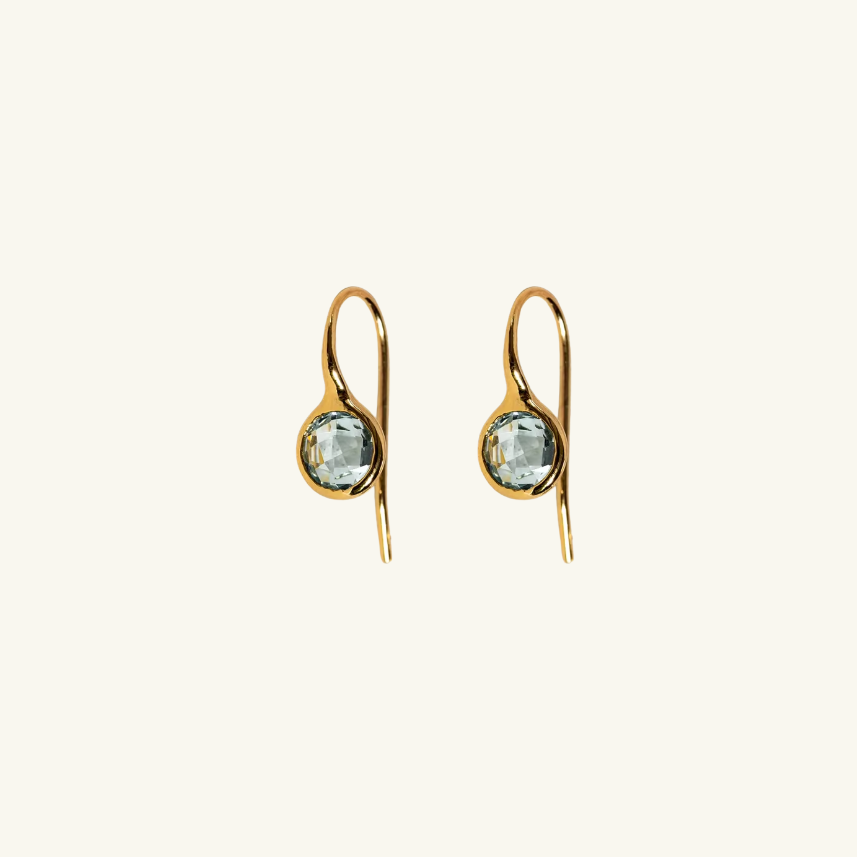Gemstone Drop Earrings
