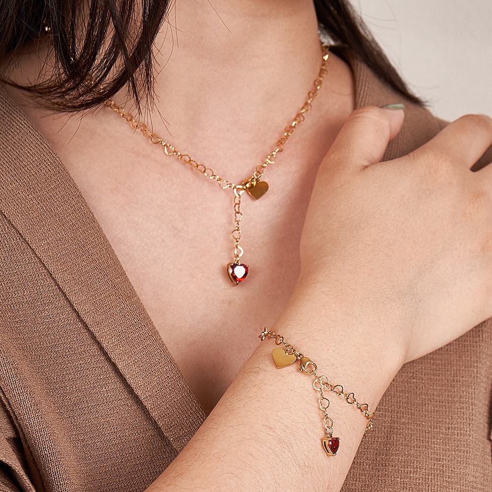 Crimson Embrace Necklace