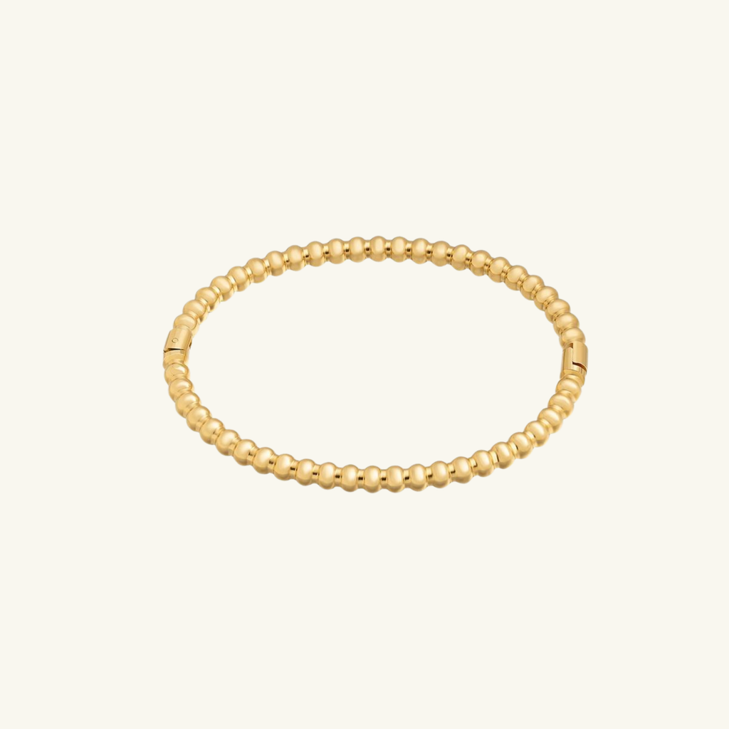 Royal Ripple Bracelet – Ivory & Sterling