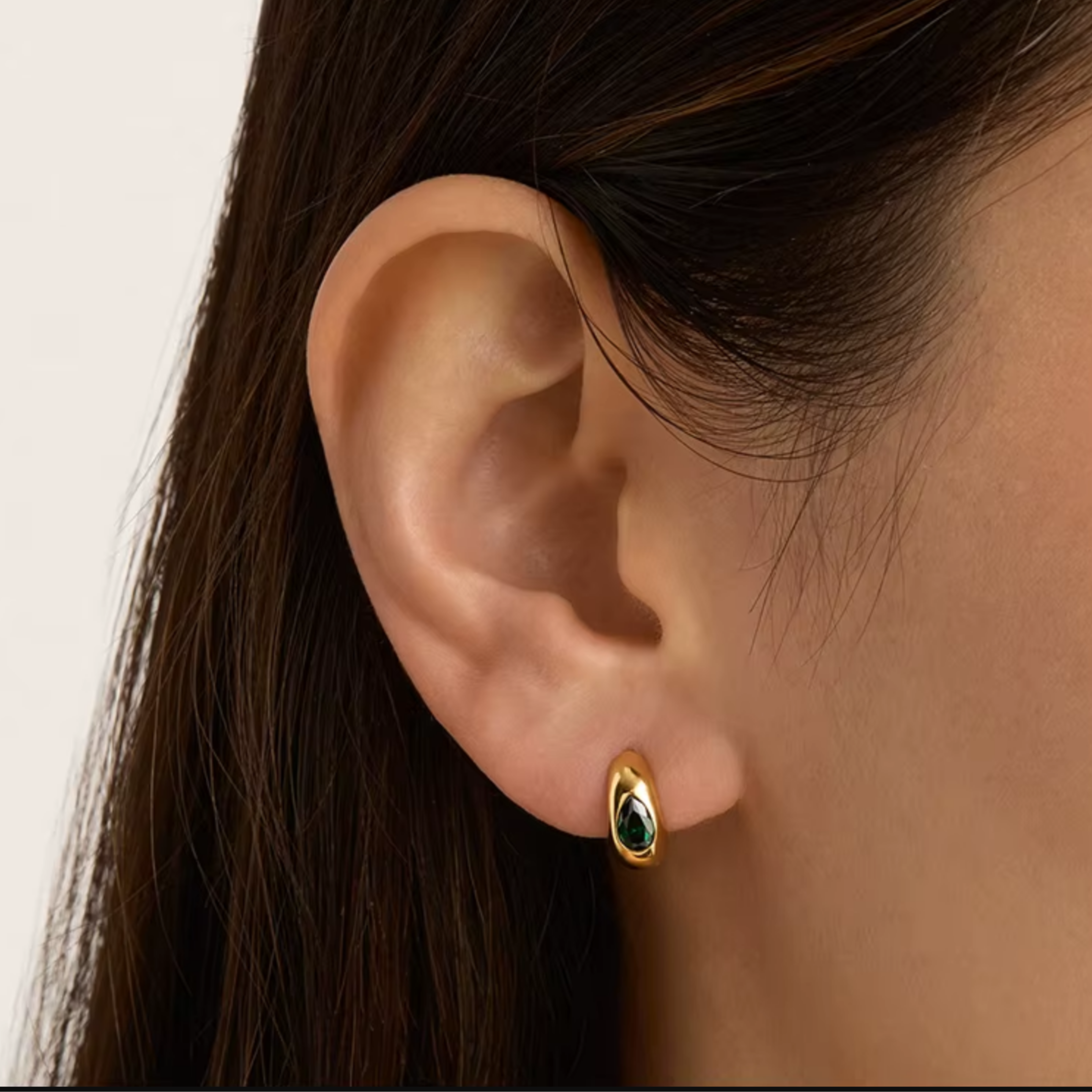 Aureum Verdant Hoops