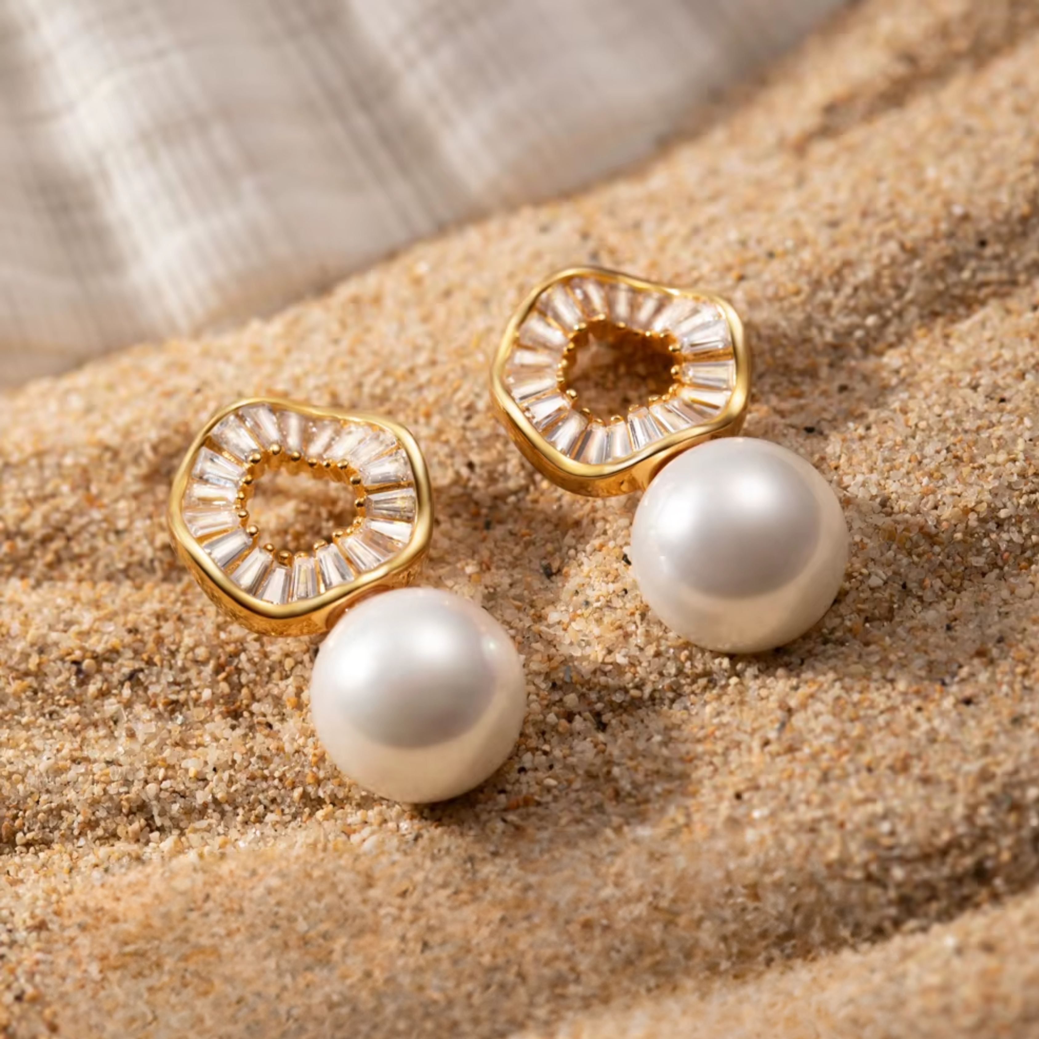 Divine Pearl Earrings