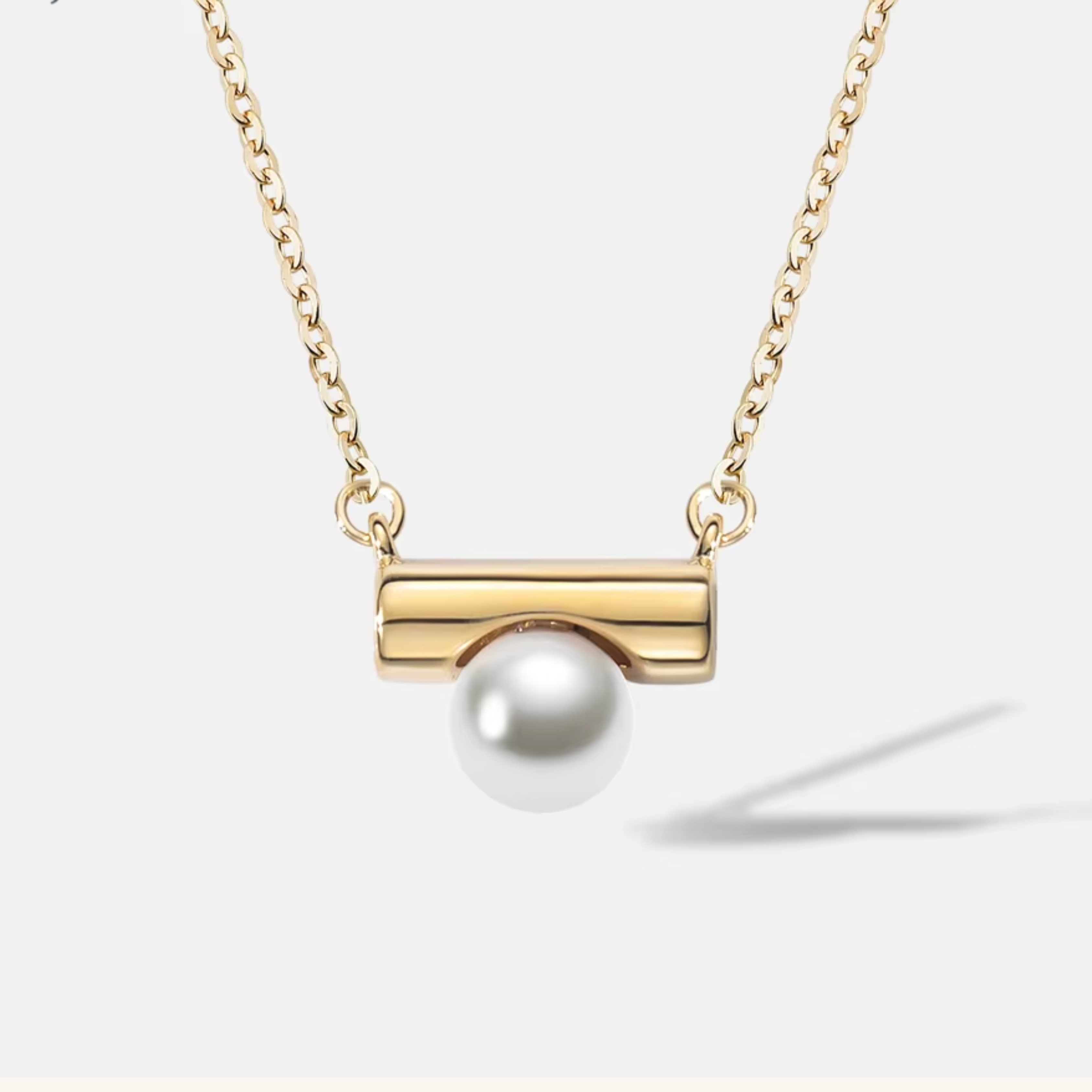 Moon Pearl Necklace