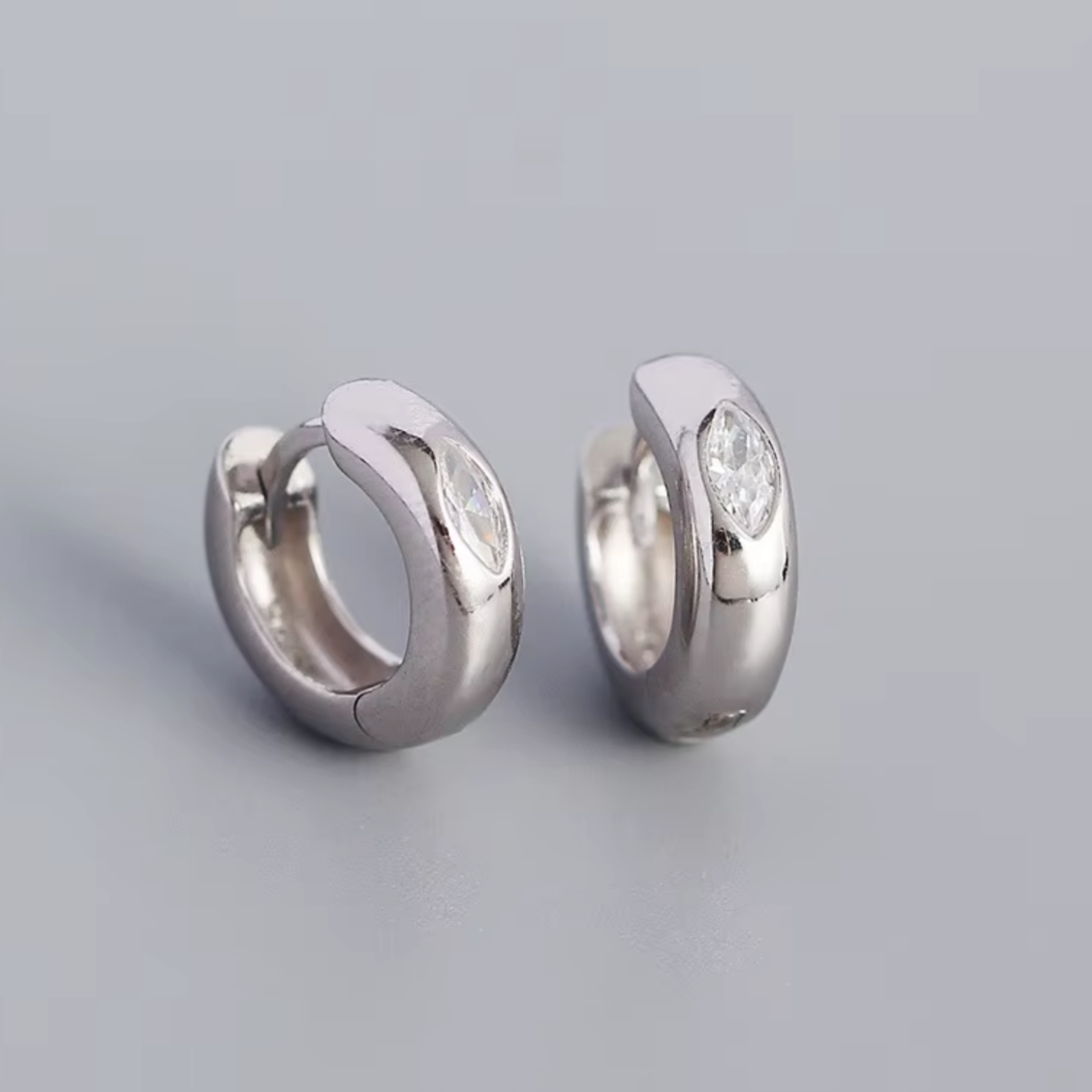 White Ember Earrings