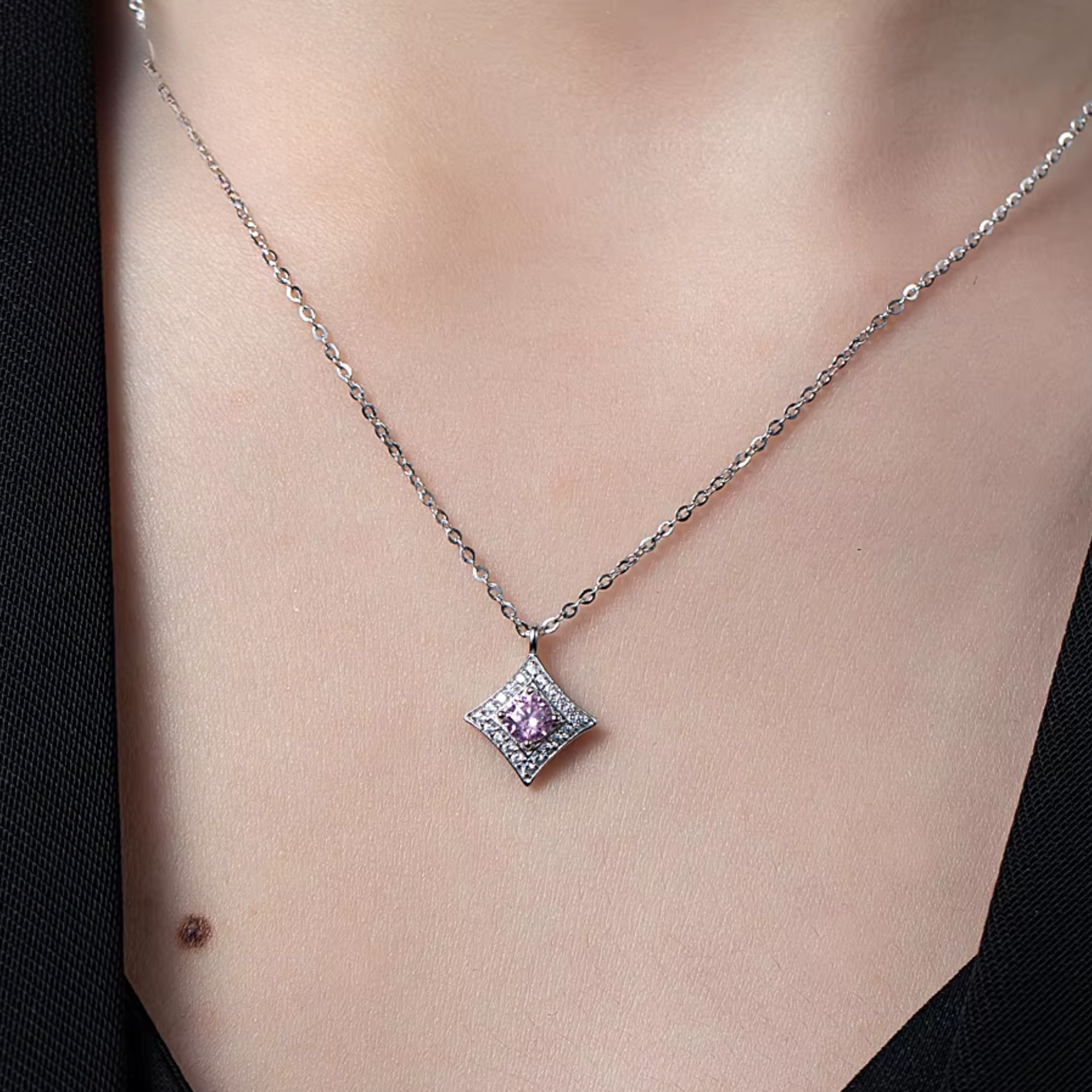 Stellar Rose Necklace