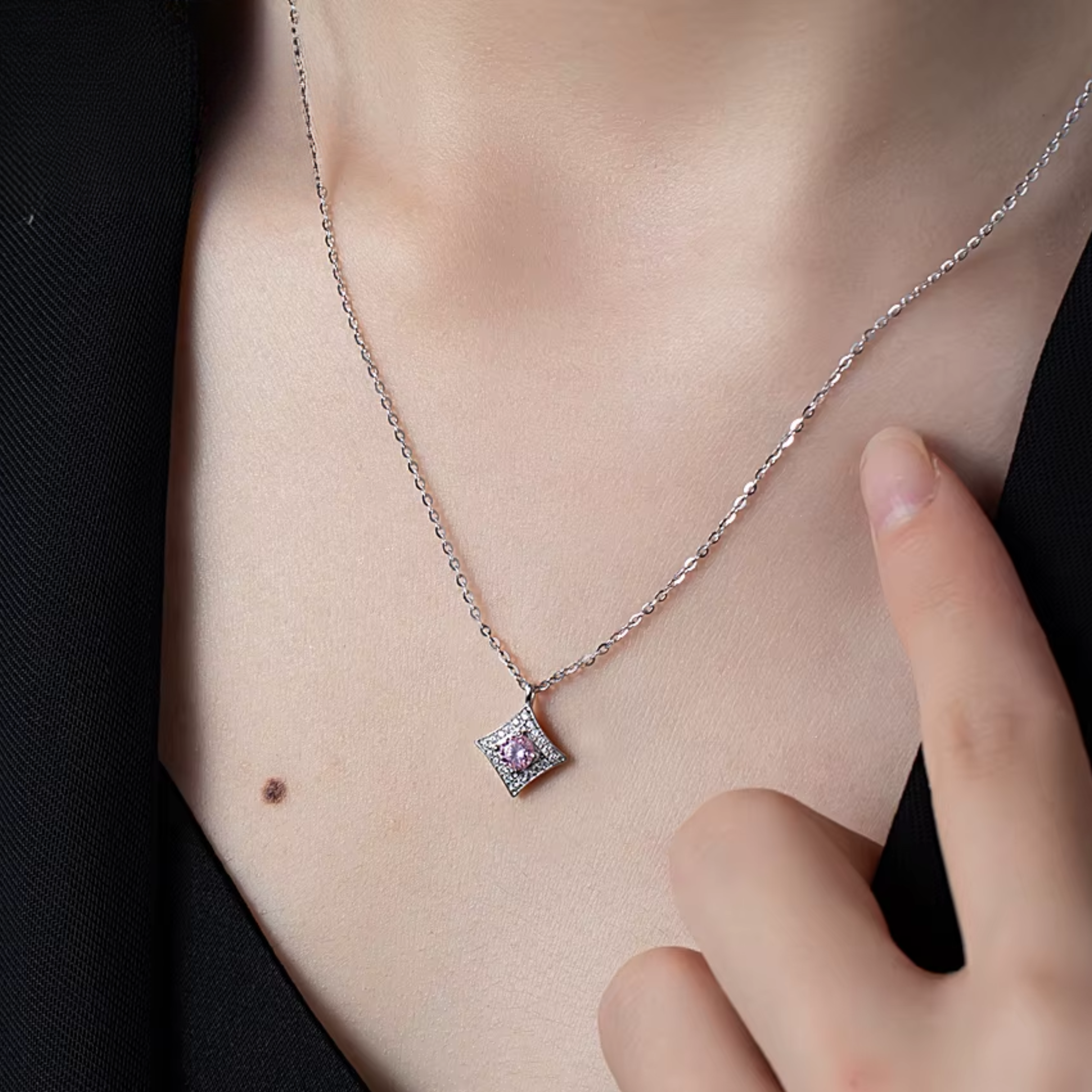 Stellar Rose Necklace