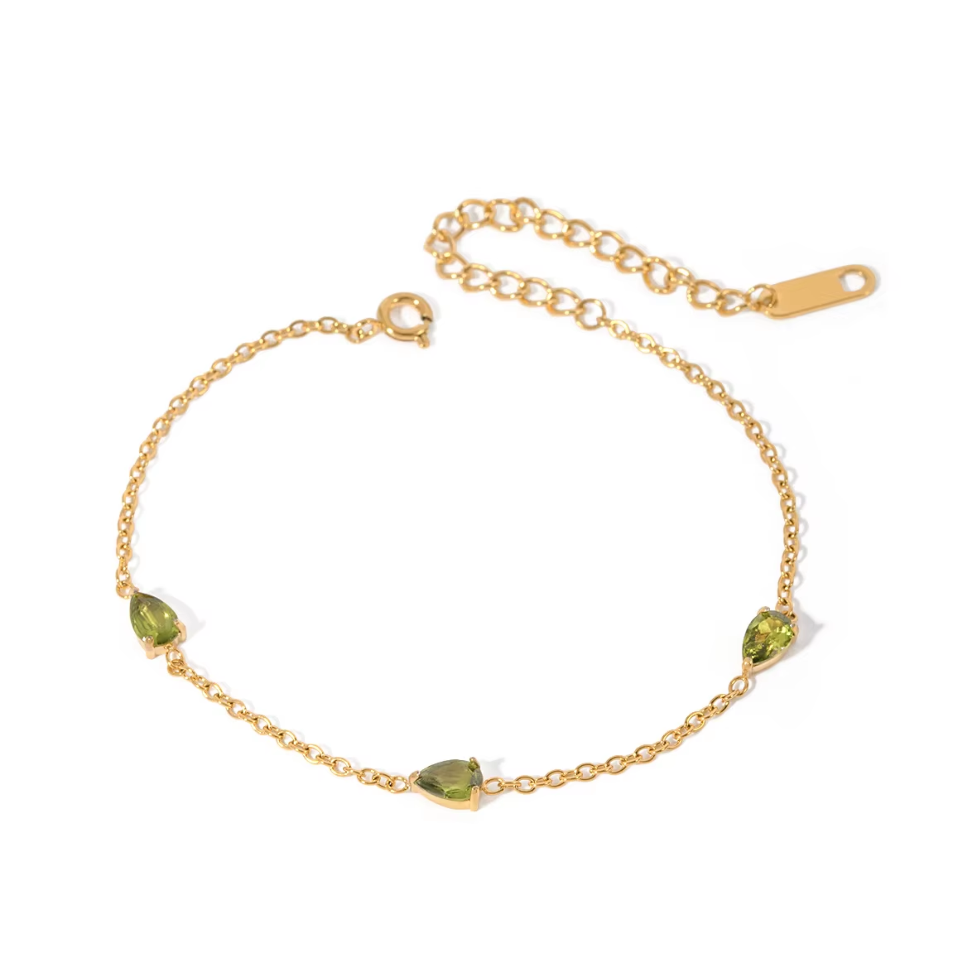 Olive Glow Bracelet