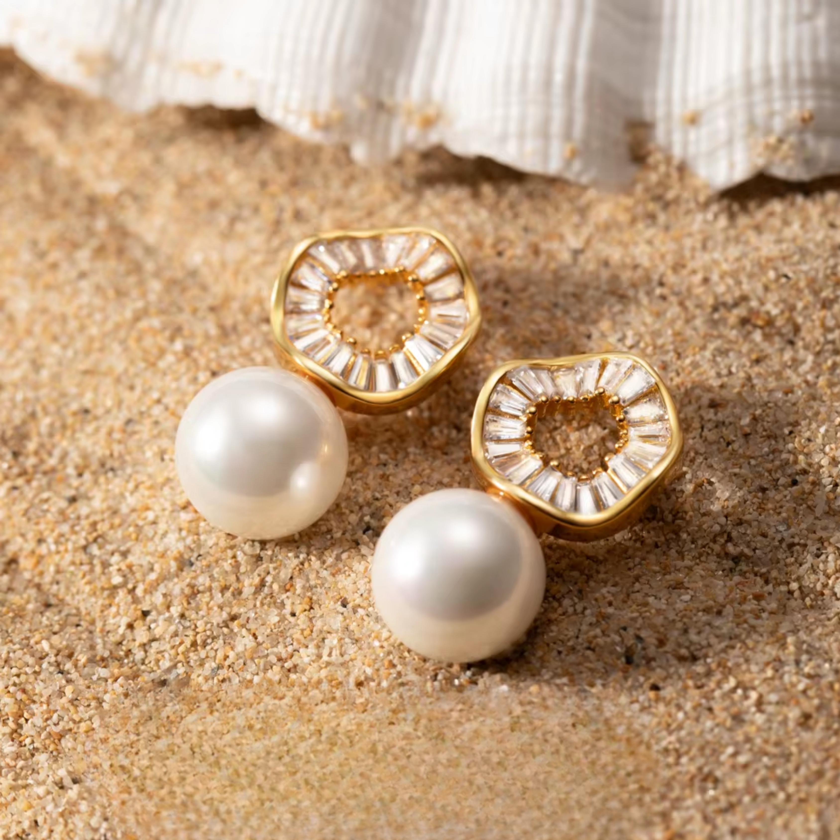Divine Pearl Earrings