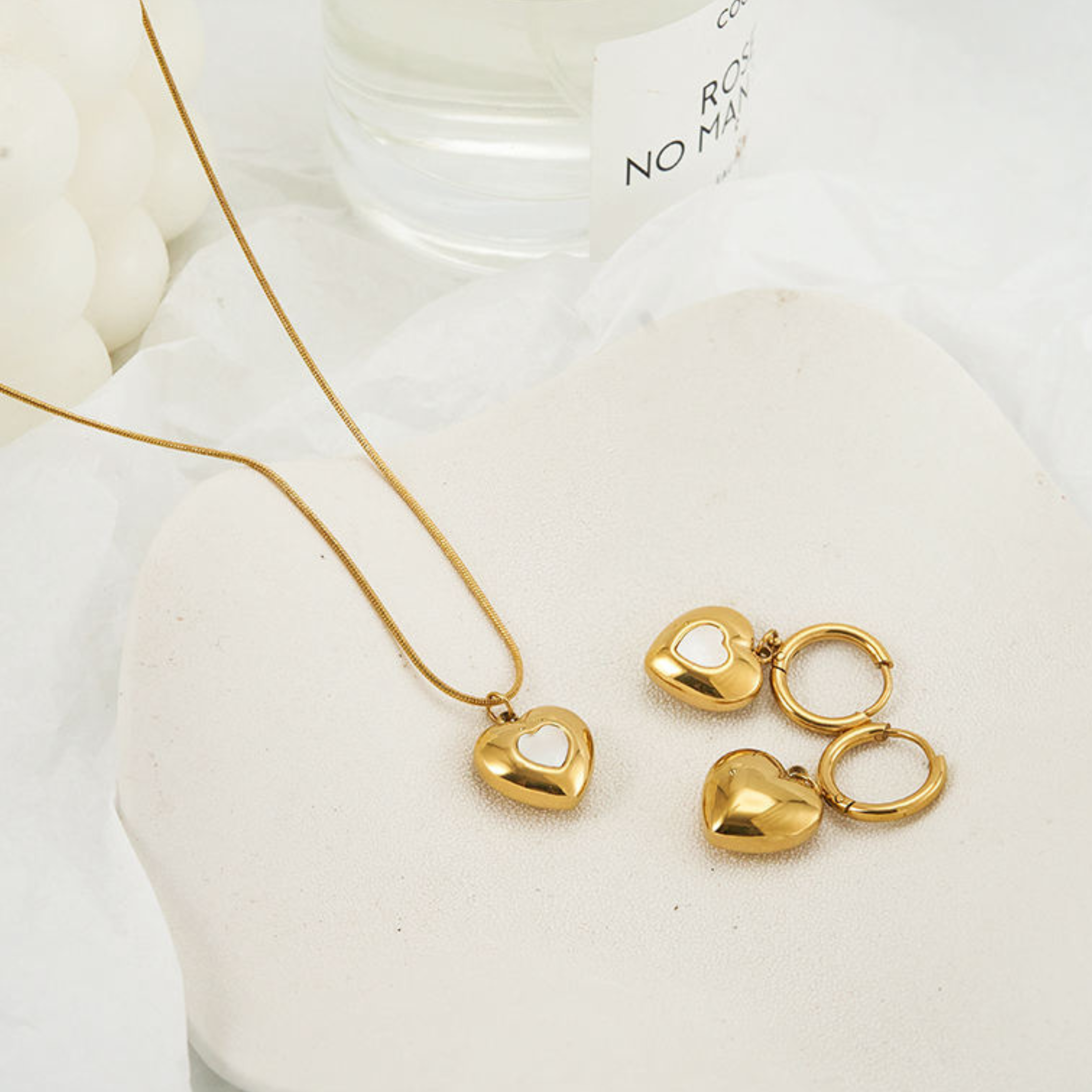 Pearl Heart Necklace