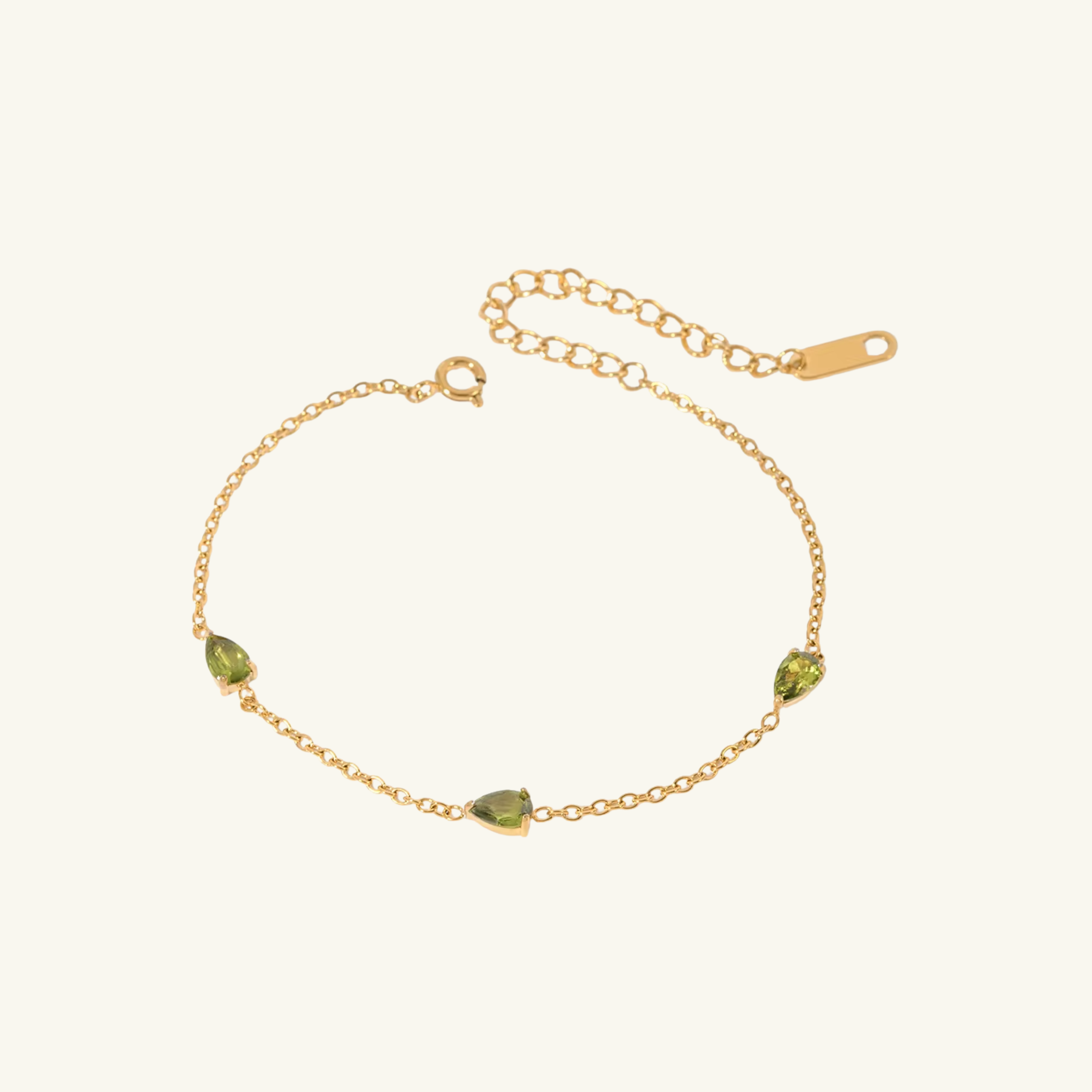 Olive Glow Bracelet