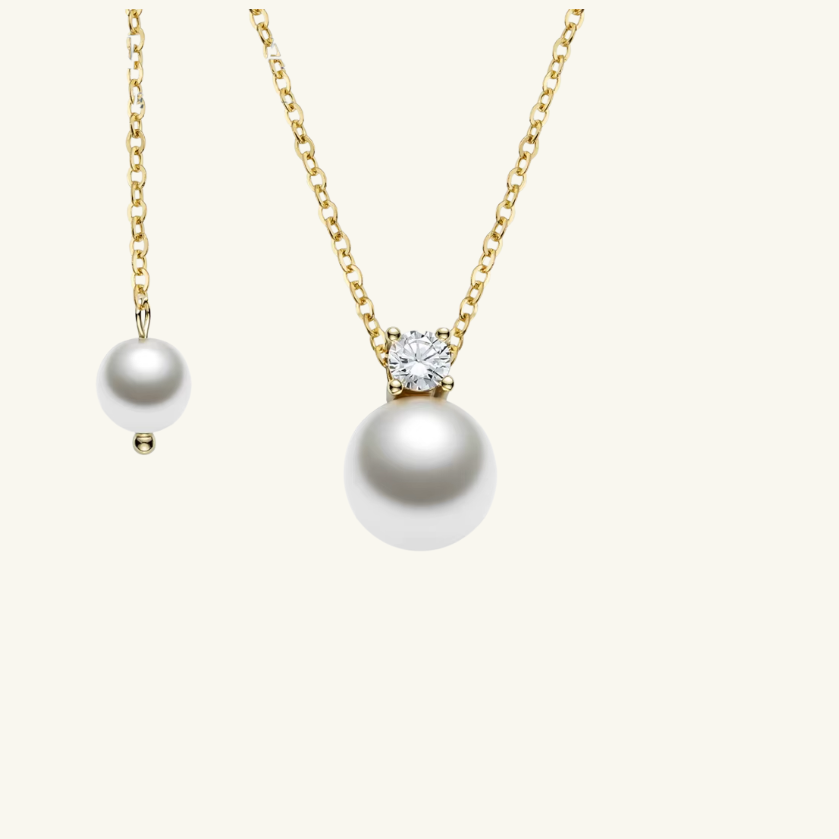 Crown Pearl Necklace