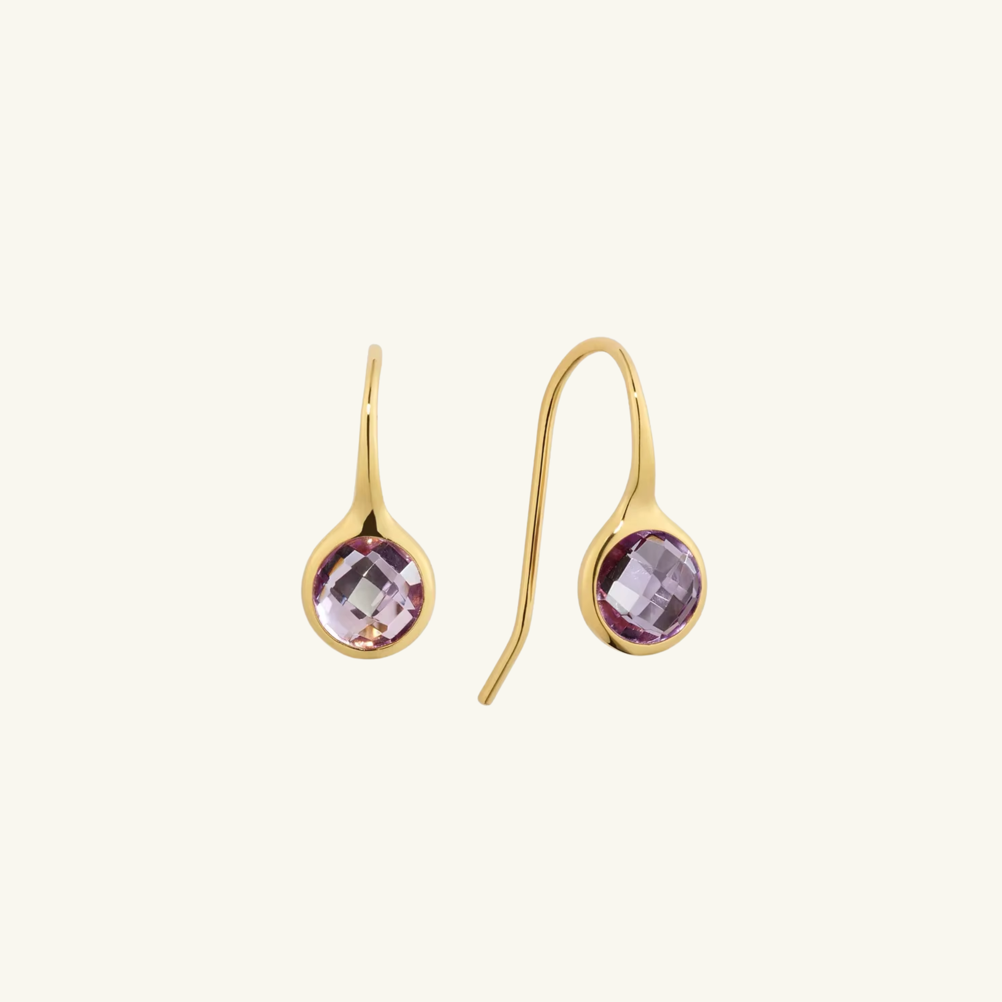 Gemstone Drop Earrings