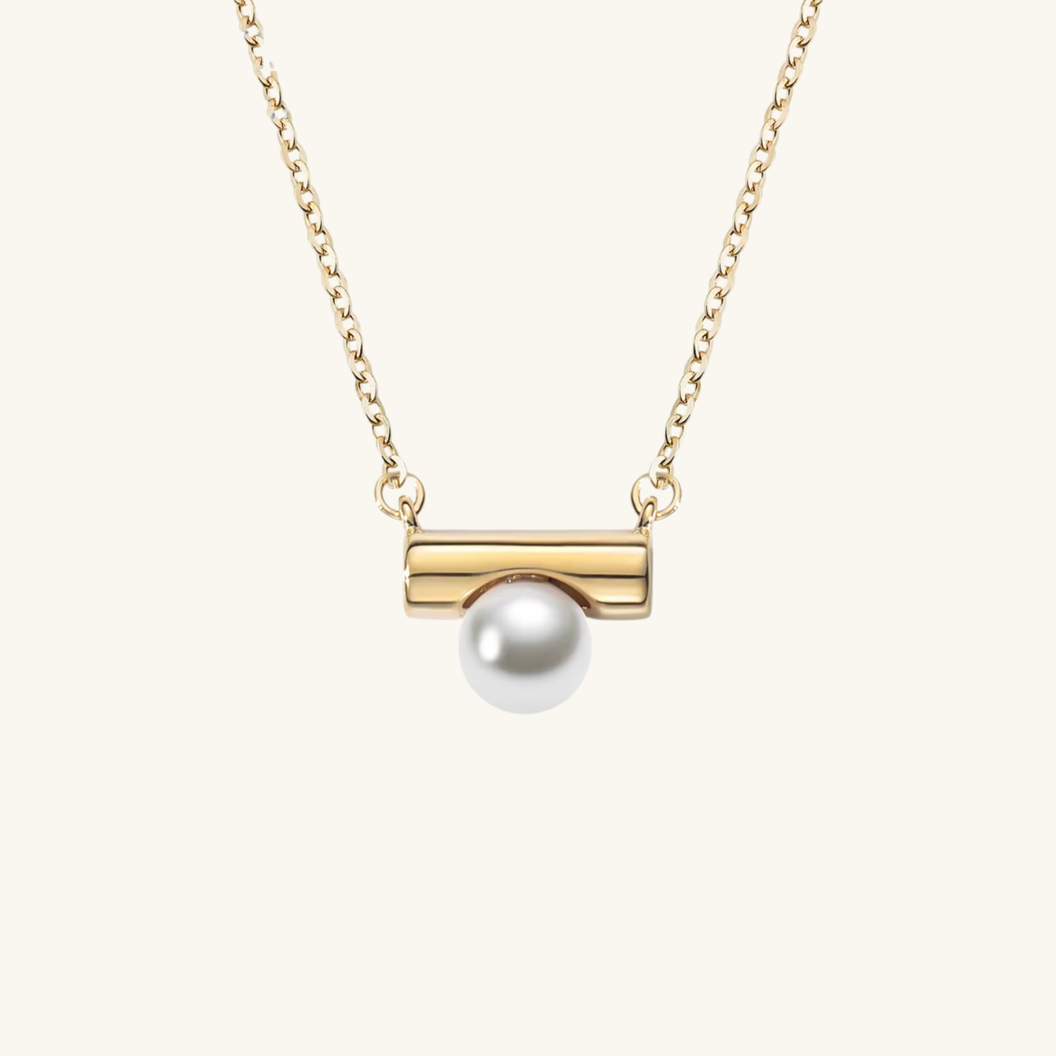 Moon Pearl Necklace
