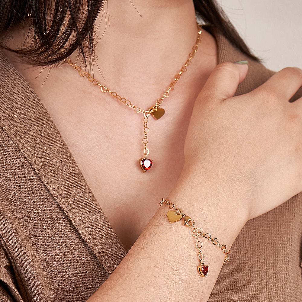 Crimson Embrace Bracelet