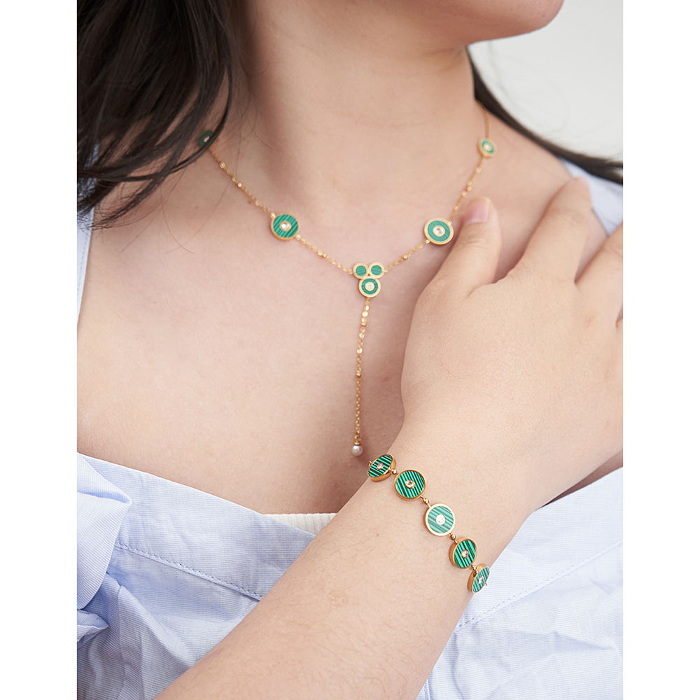 Emarld Glow Bracelet