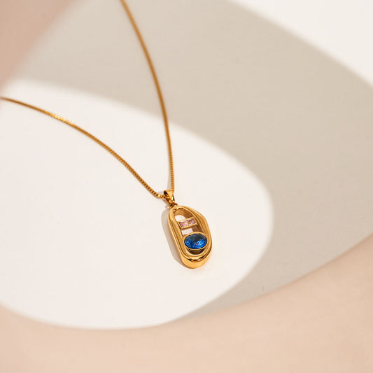 Sapphire Tide Necklace
