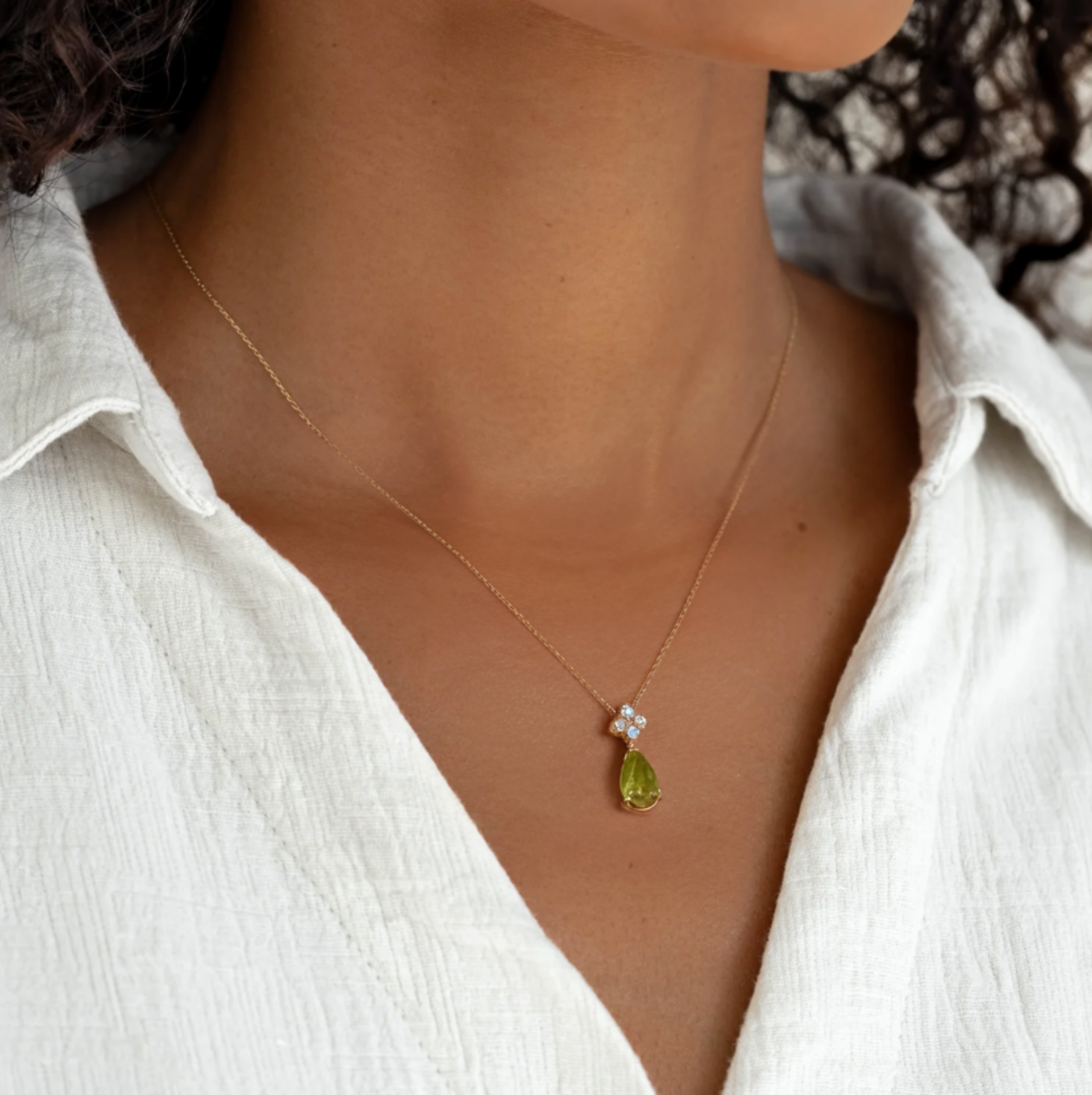 Peridot Serenade Necklace