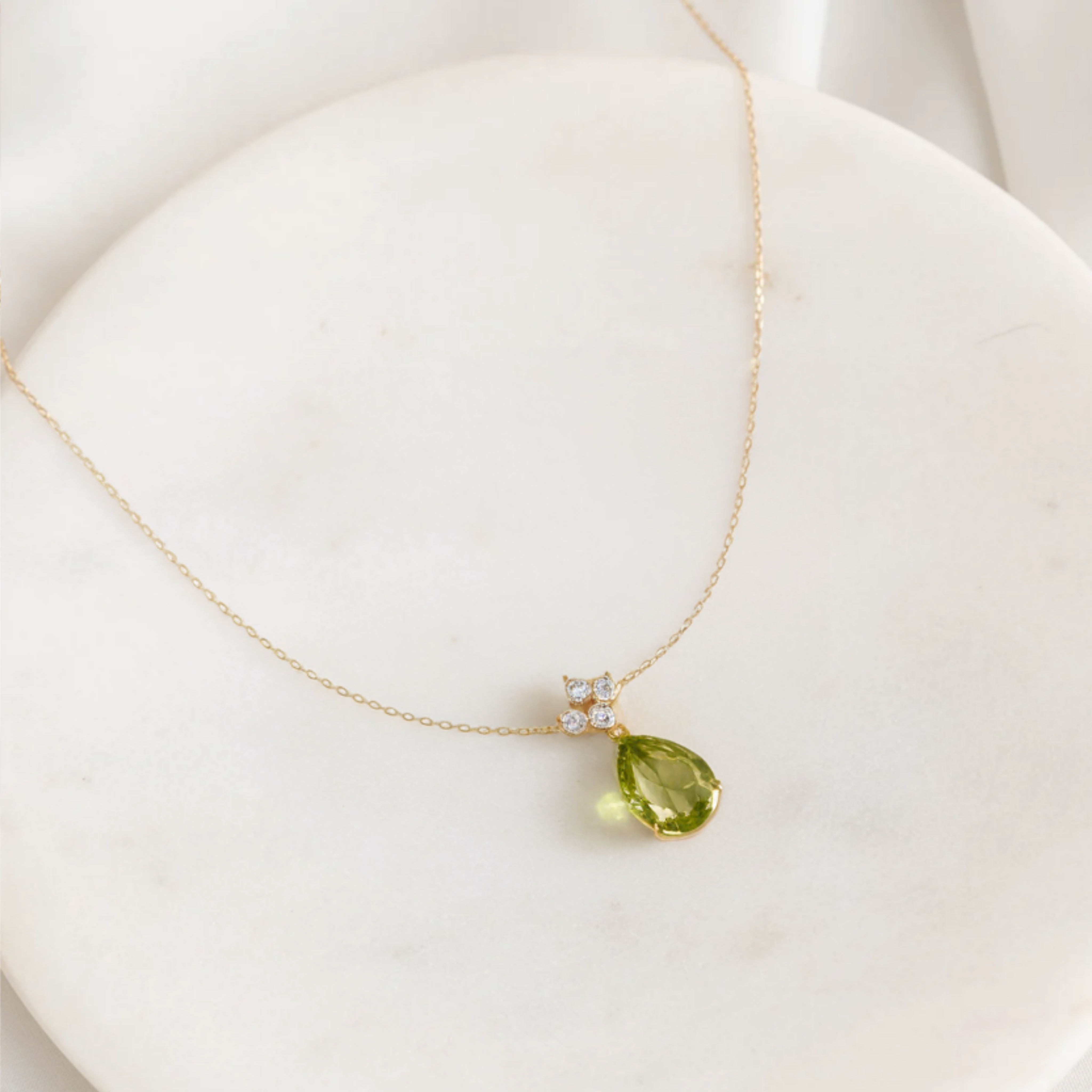 Peridot Serenade Necklace