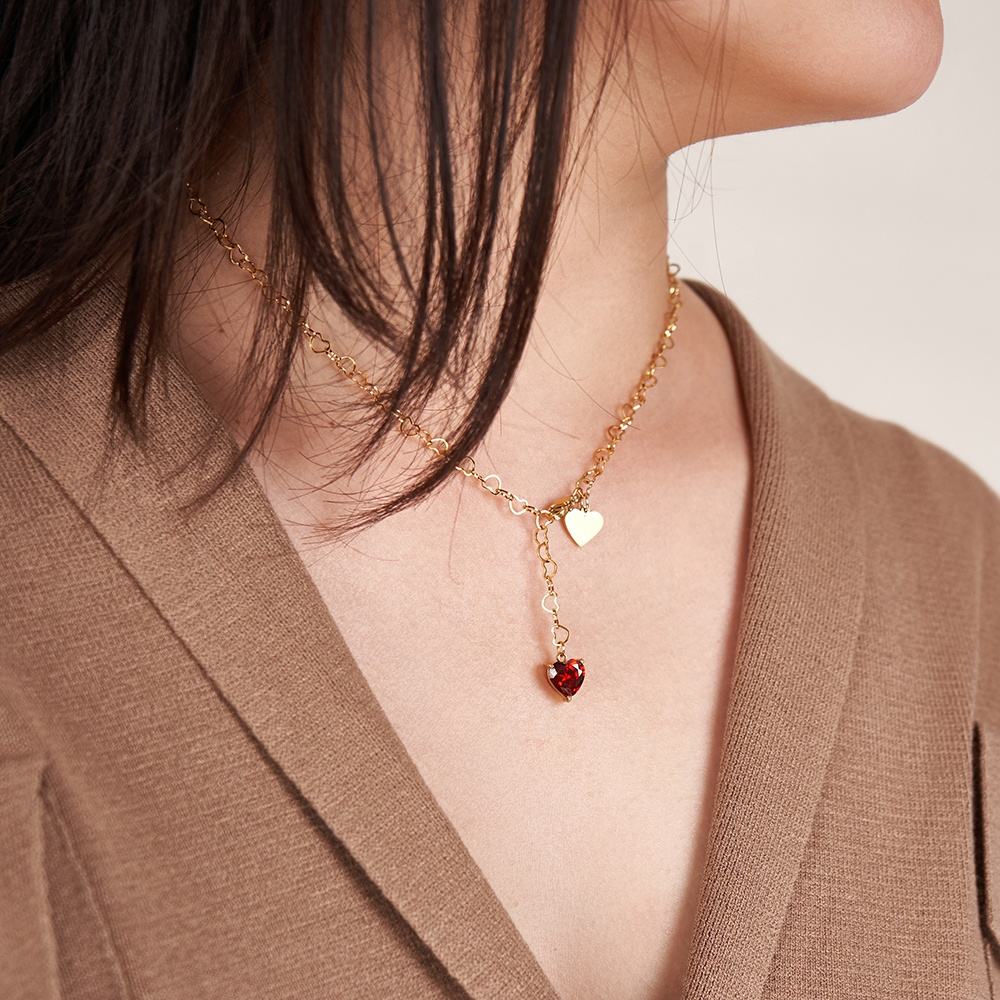 Crimson Embrace Necklace