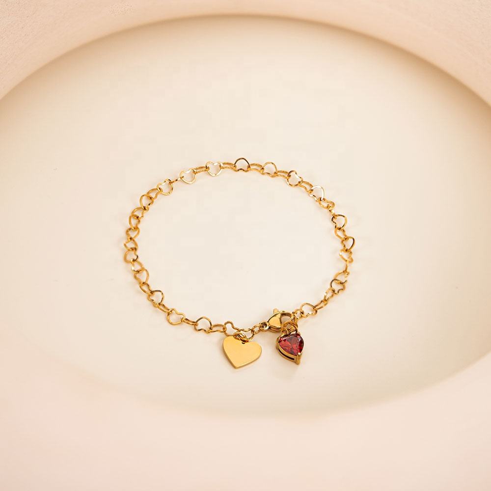 Crimson Embrace Bracelet