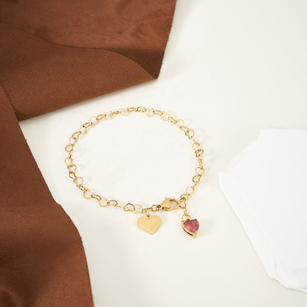 Crimson Embrace Bracelet